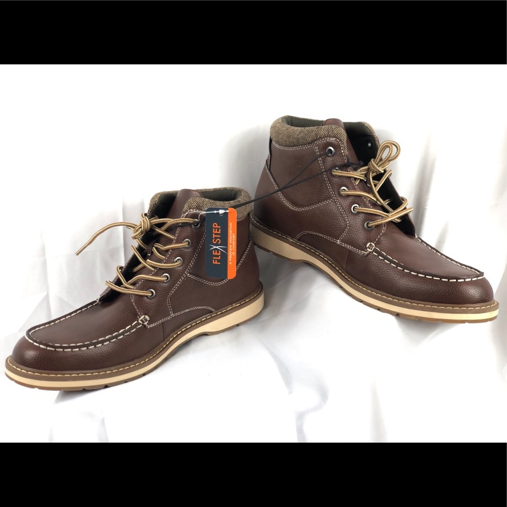 Flex step booties for men